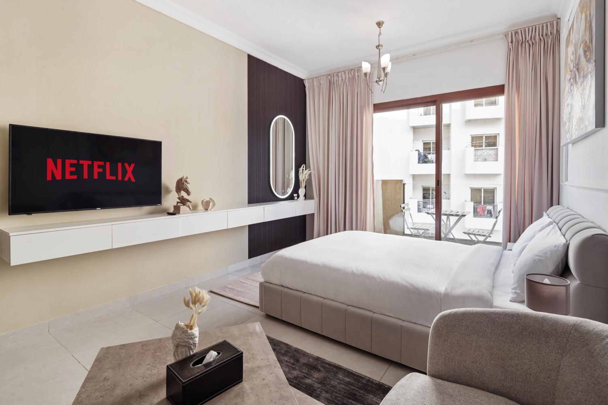 شقة Contemporary With Amazing Amenities